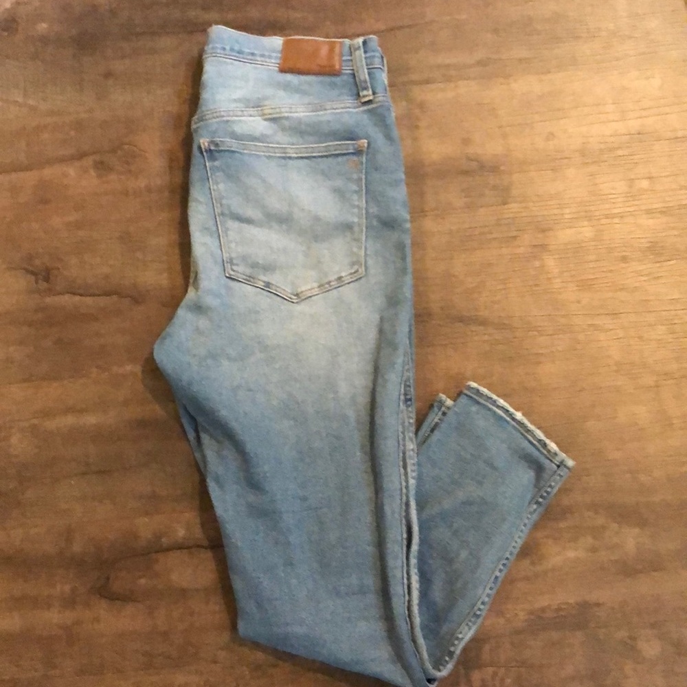 Madewell 10” High-Rise Skinny Crop Jeans; Sz 30
